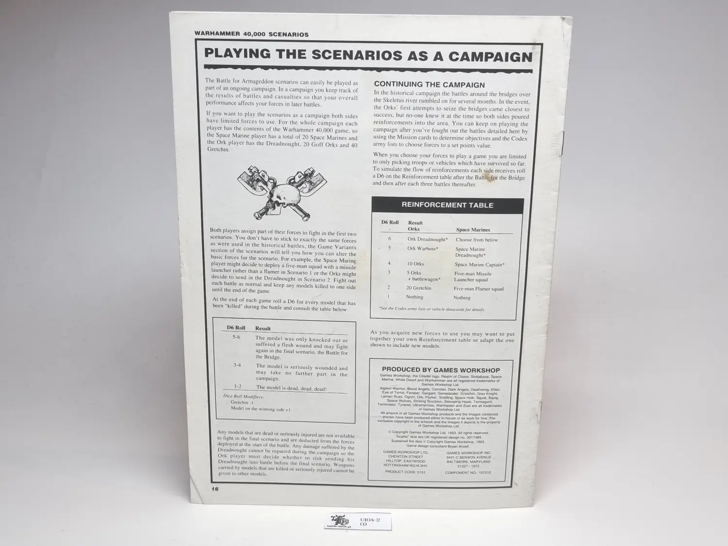 Battle for armageddon scenarios