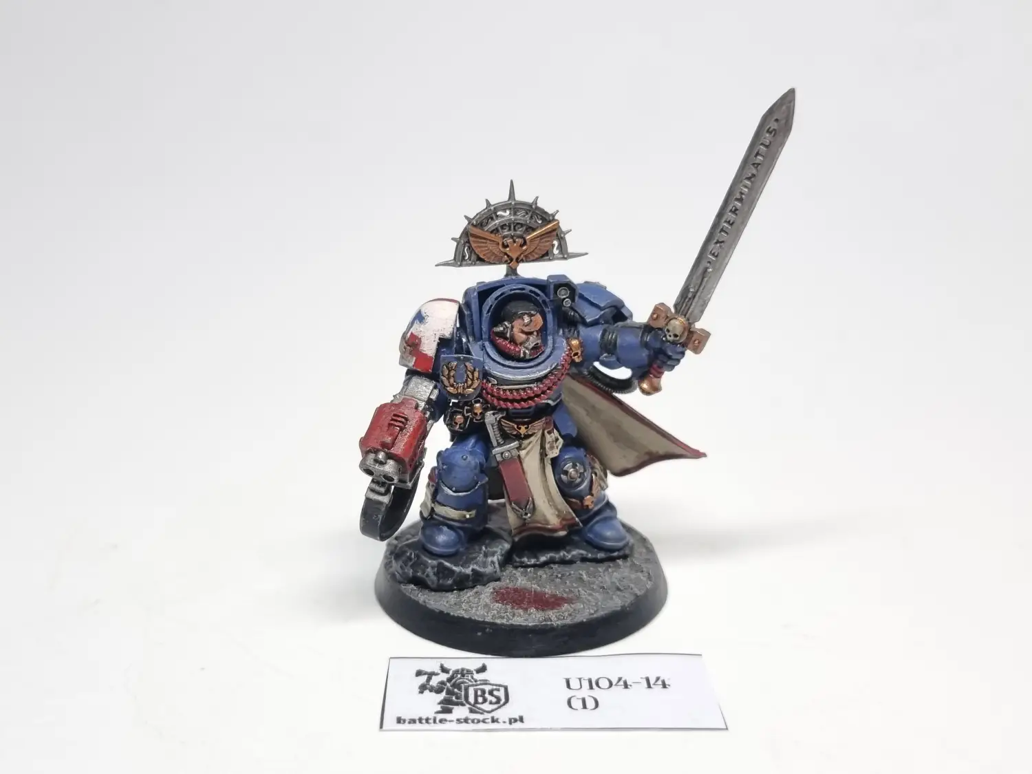 SM captain in terminator armoue