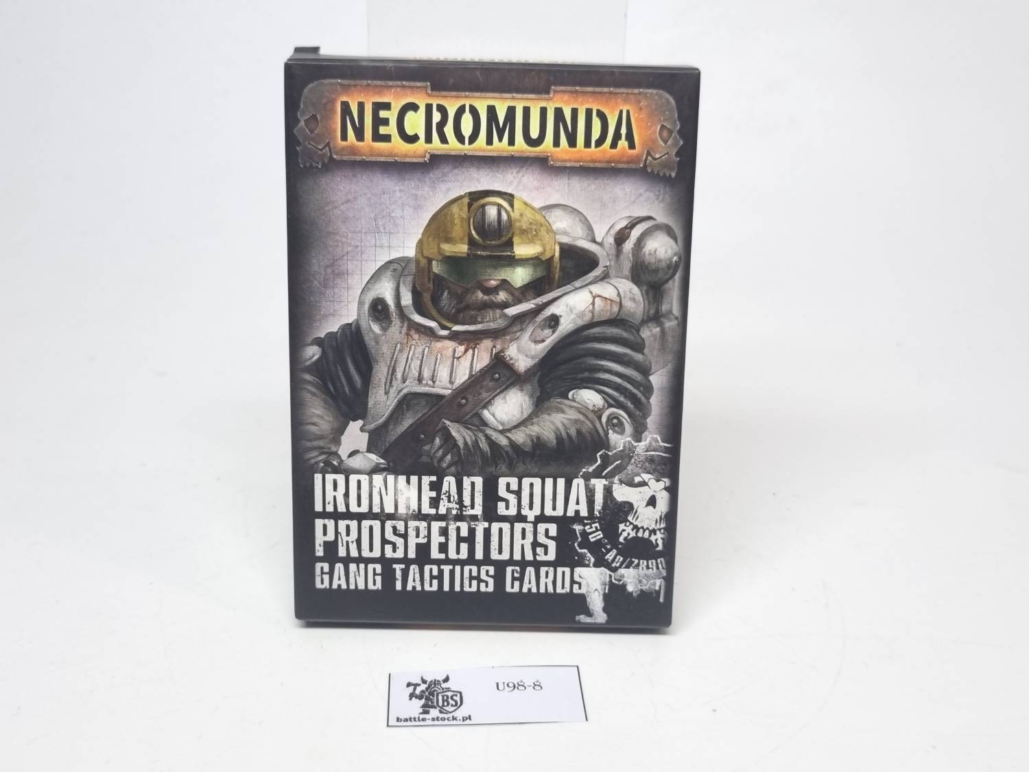 necromunda ironhead squat prospectors gang tactins cards