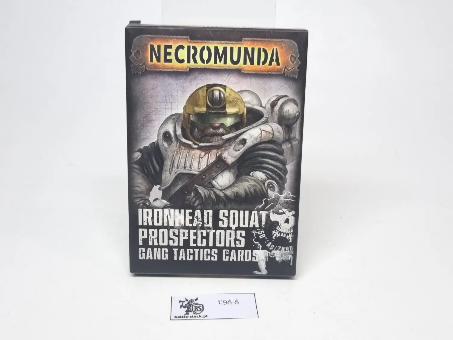 necromunda ironhead squat prospectors gang tactins cards