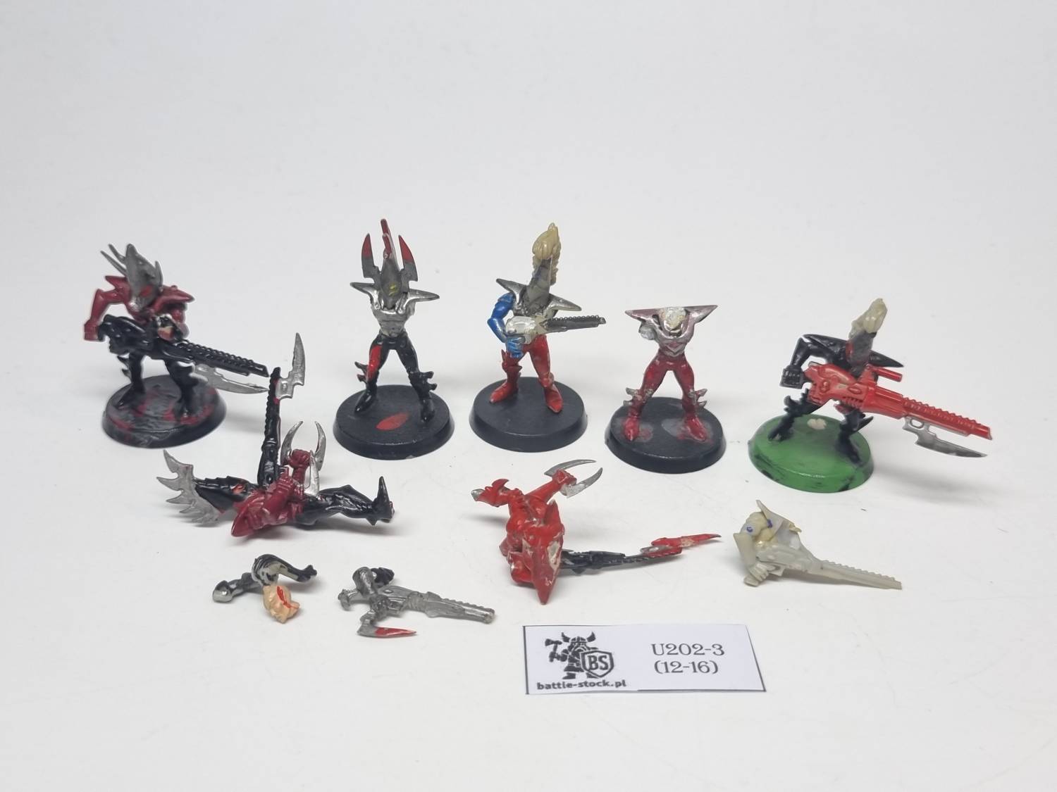 uszkodzeni dark eldar warriors