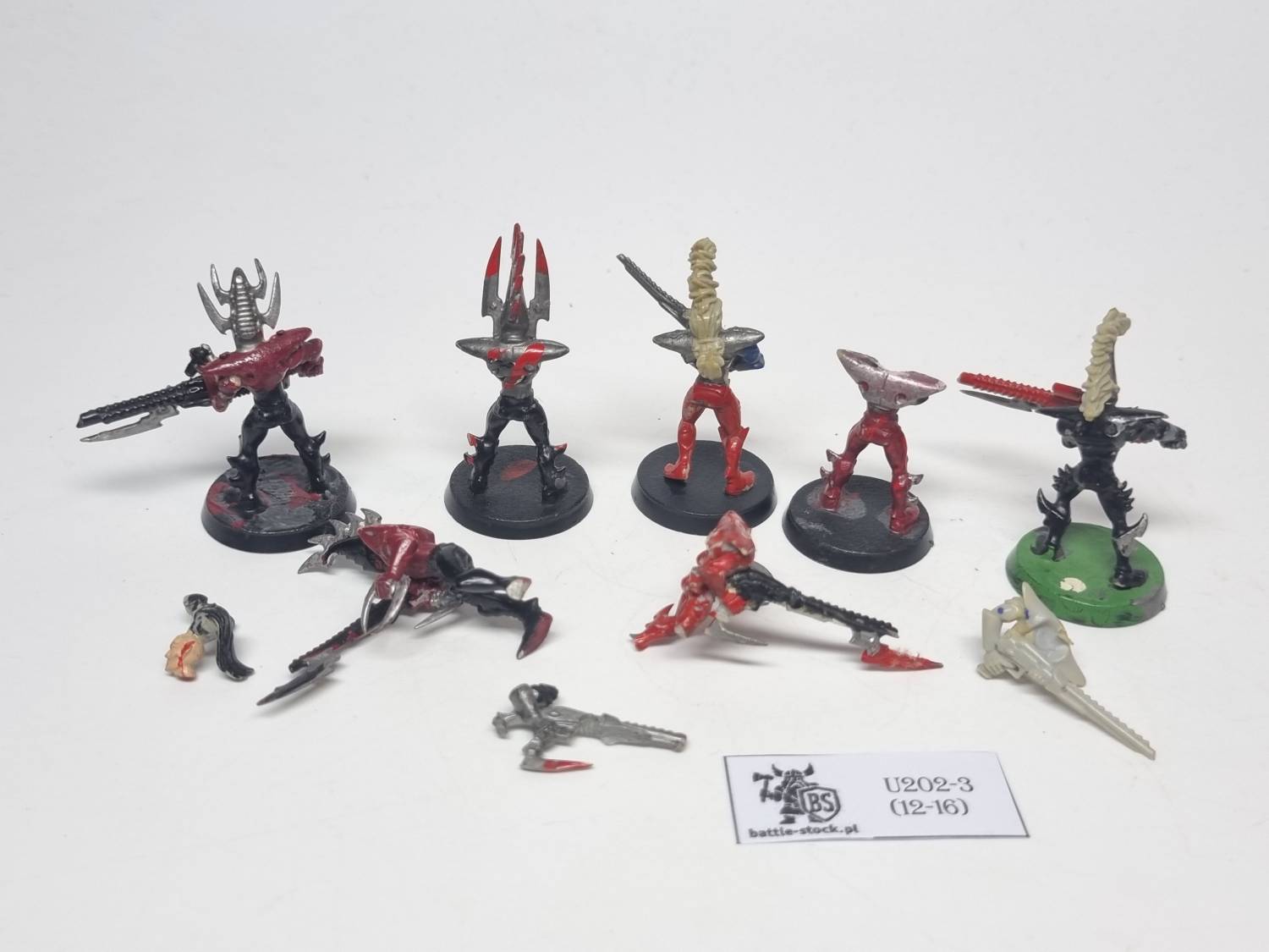 uszkodzeni dark eldar warriors