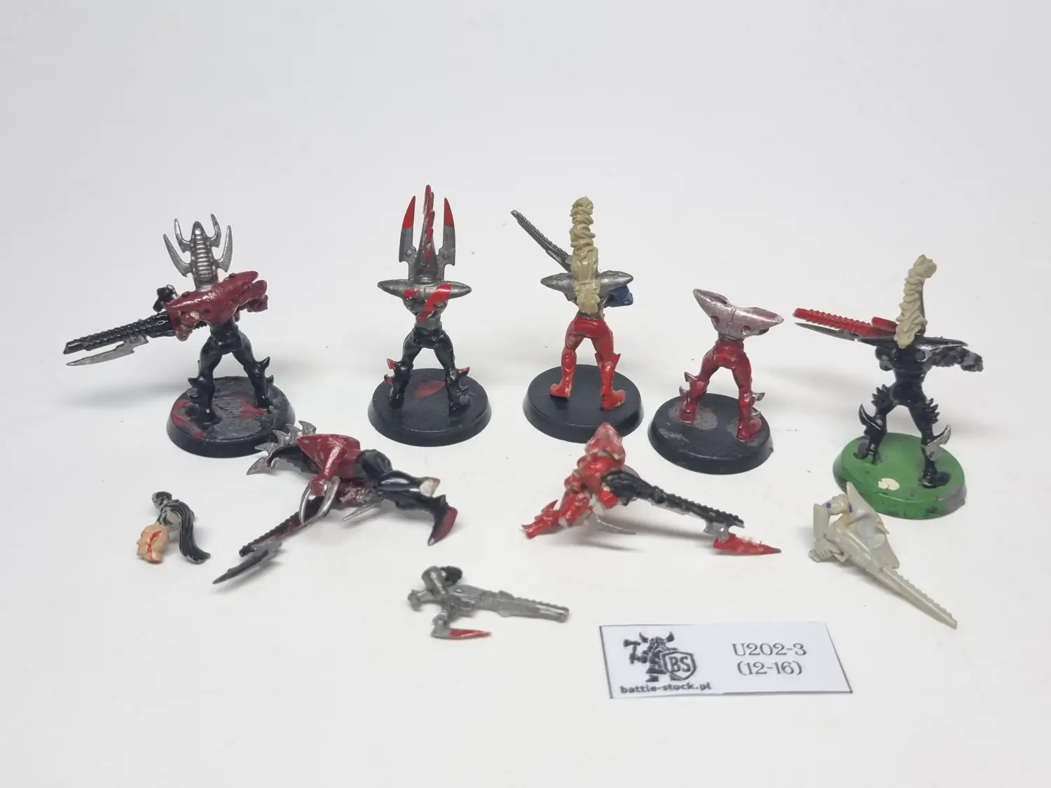 uszkodzeni dark eldar warriors
