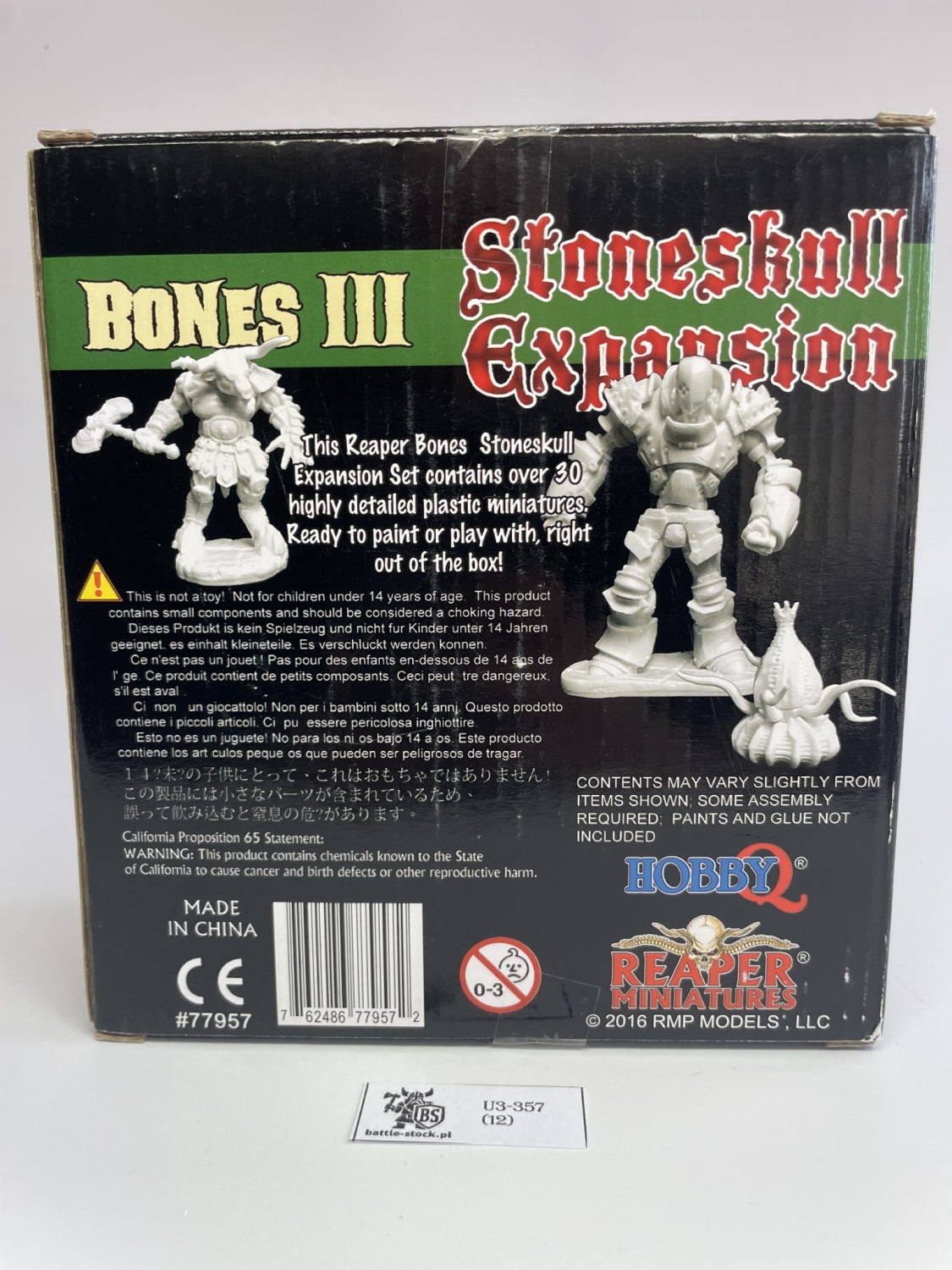 Reaper bones stoneskull expansion