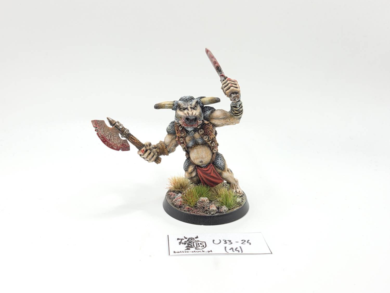 beastmen metal minotaur TT+