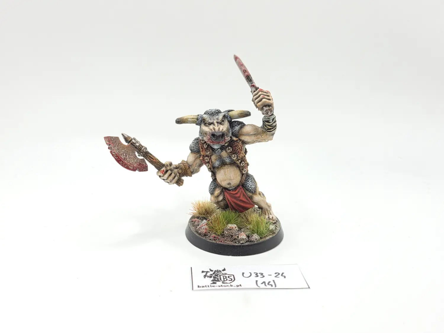 beastmen metal minotaur TT+