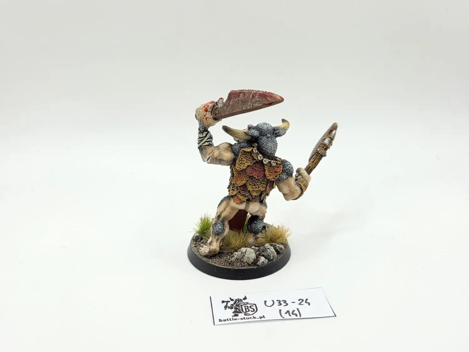 beastmen metal minotaur TT+