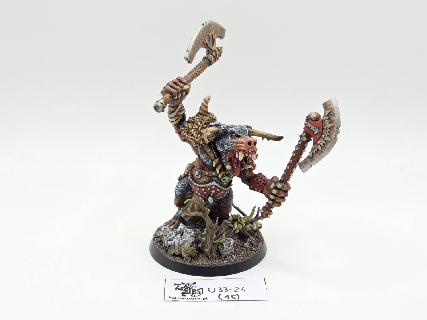 beastmen metal minotaur lord TT+