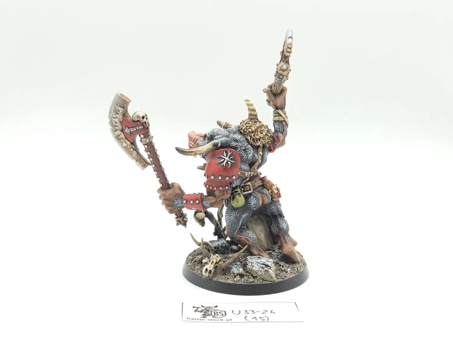beastmen metal minotaur lord TT+