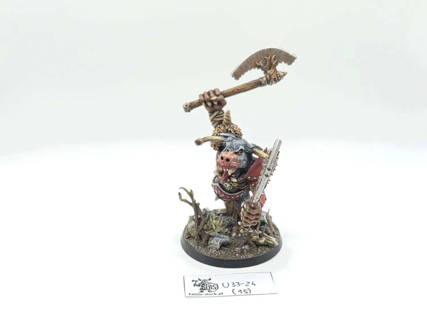 beastmen metal minotaur lord TT+