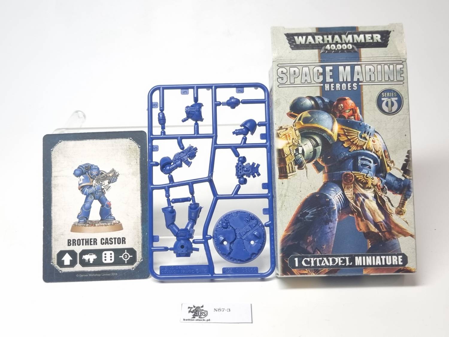 space marine heroes series 1 brother CASTOR