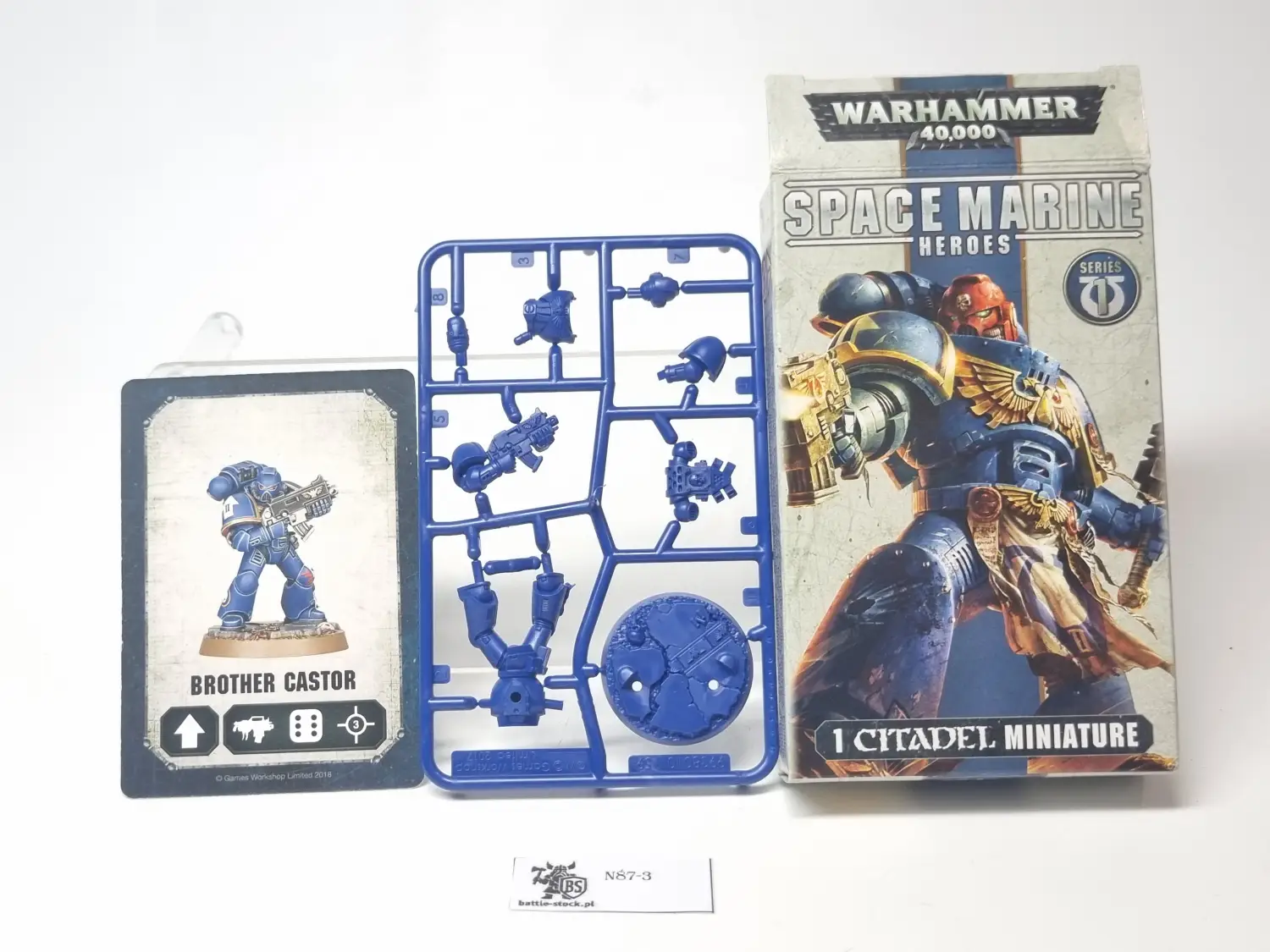 space marine heroes series 1 brother CASTOR