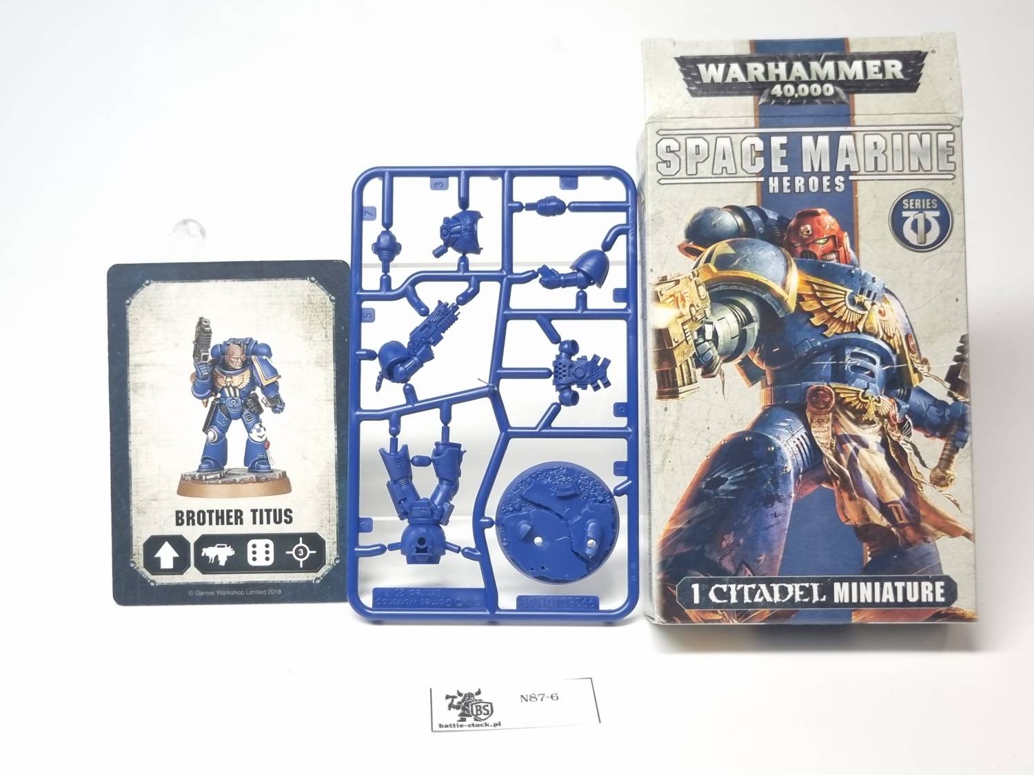 space marine heroes series 1 brother TITUS