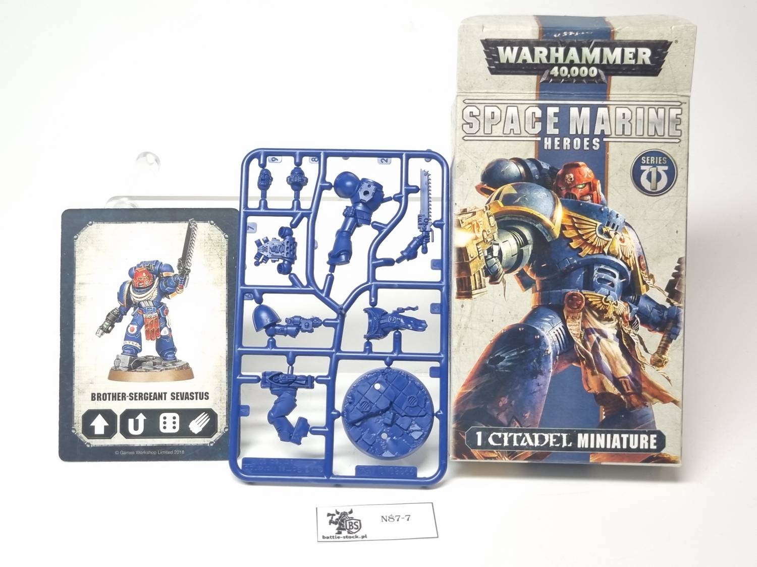 space marine heroes series 1 brother-sergeant SEVASTUS