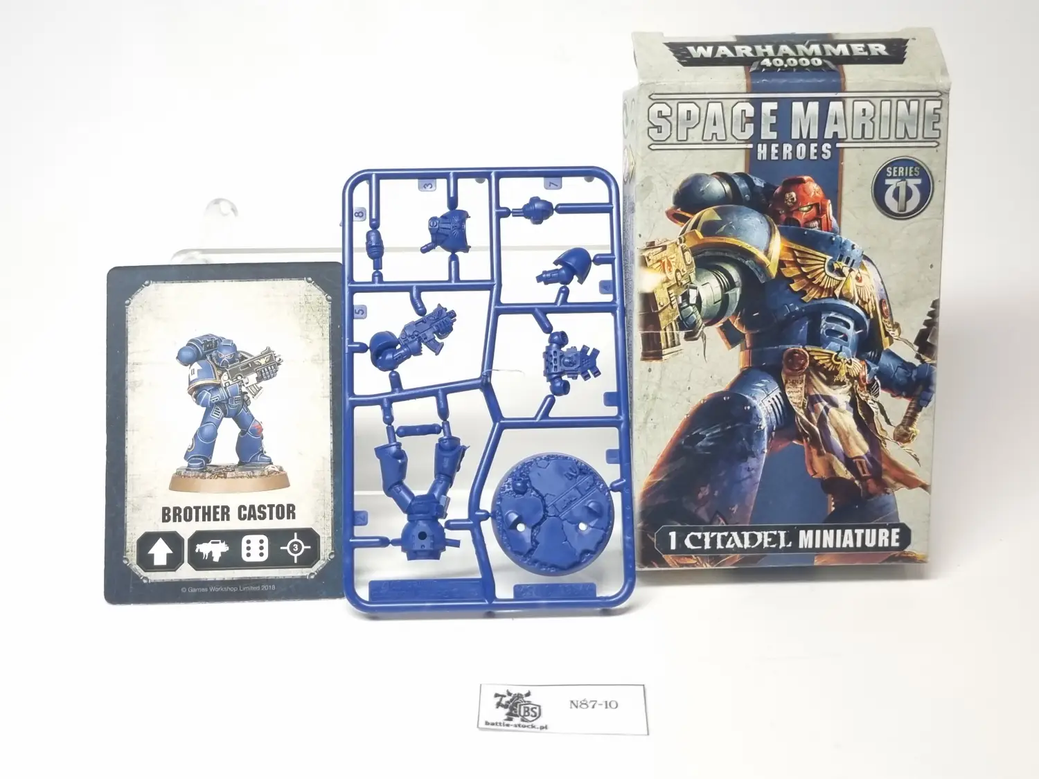 space marine heroes series 1 brother CASTOR