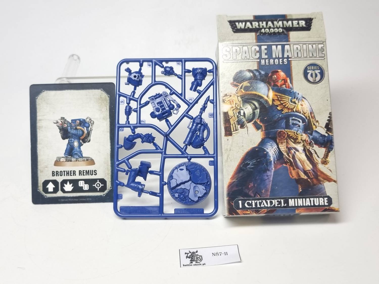 space marine heroes series 1 brother REMUS