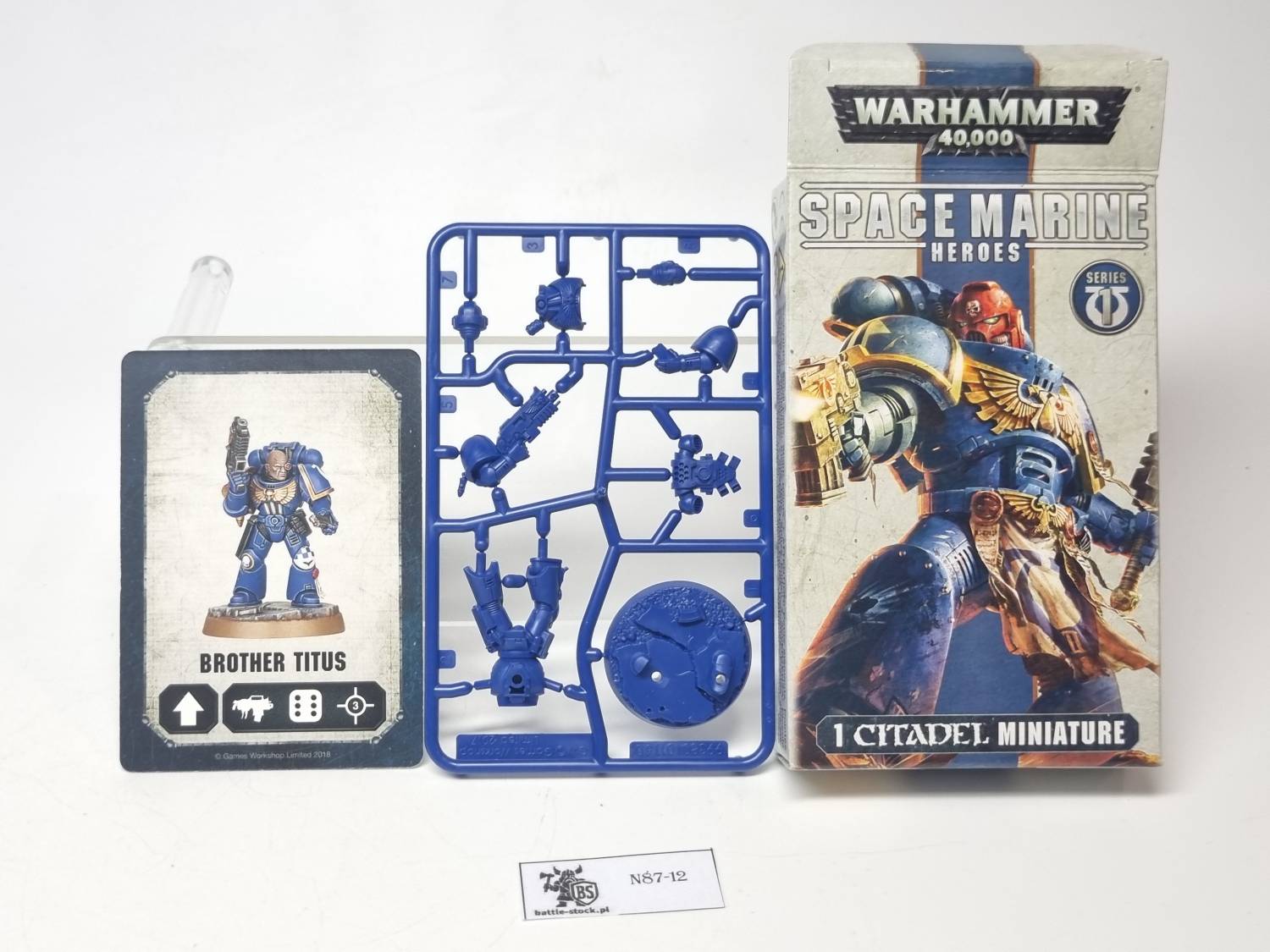 space marine heroes series 1 brother TITUS