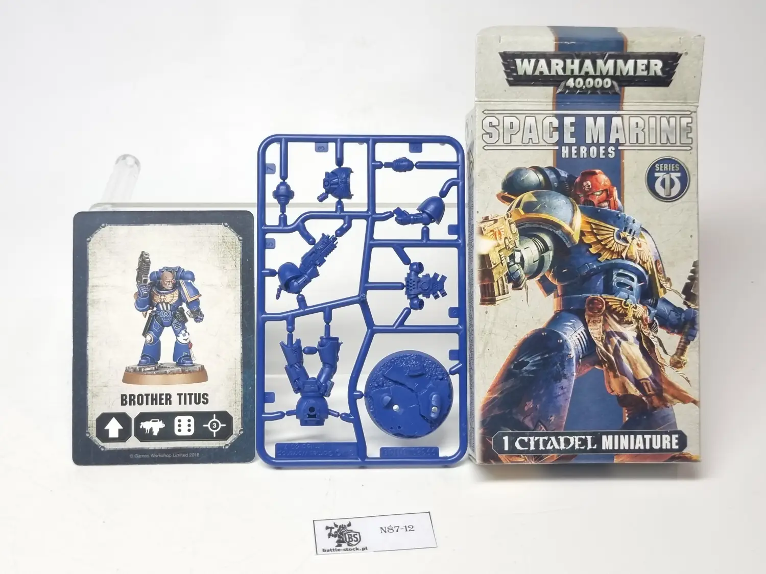 space marine heroes series 1 brother TITUS
