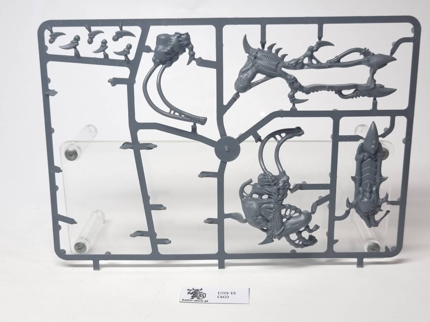 wypraska z bitsami tyranids