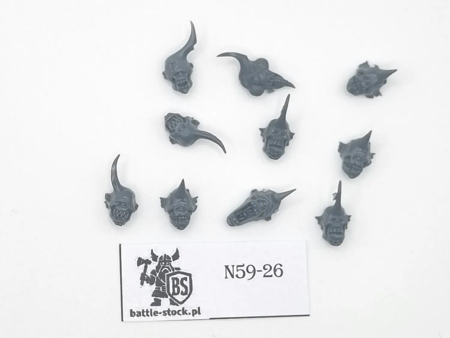 bitsy nurgle / death guard główki