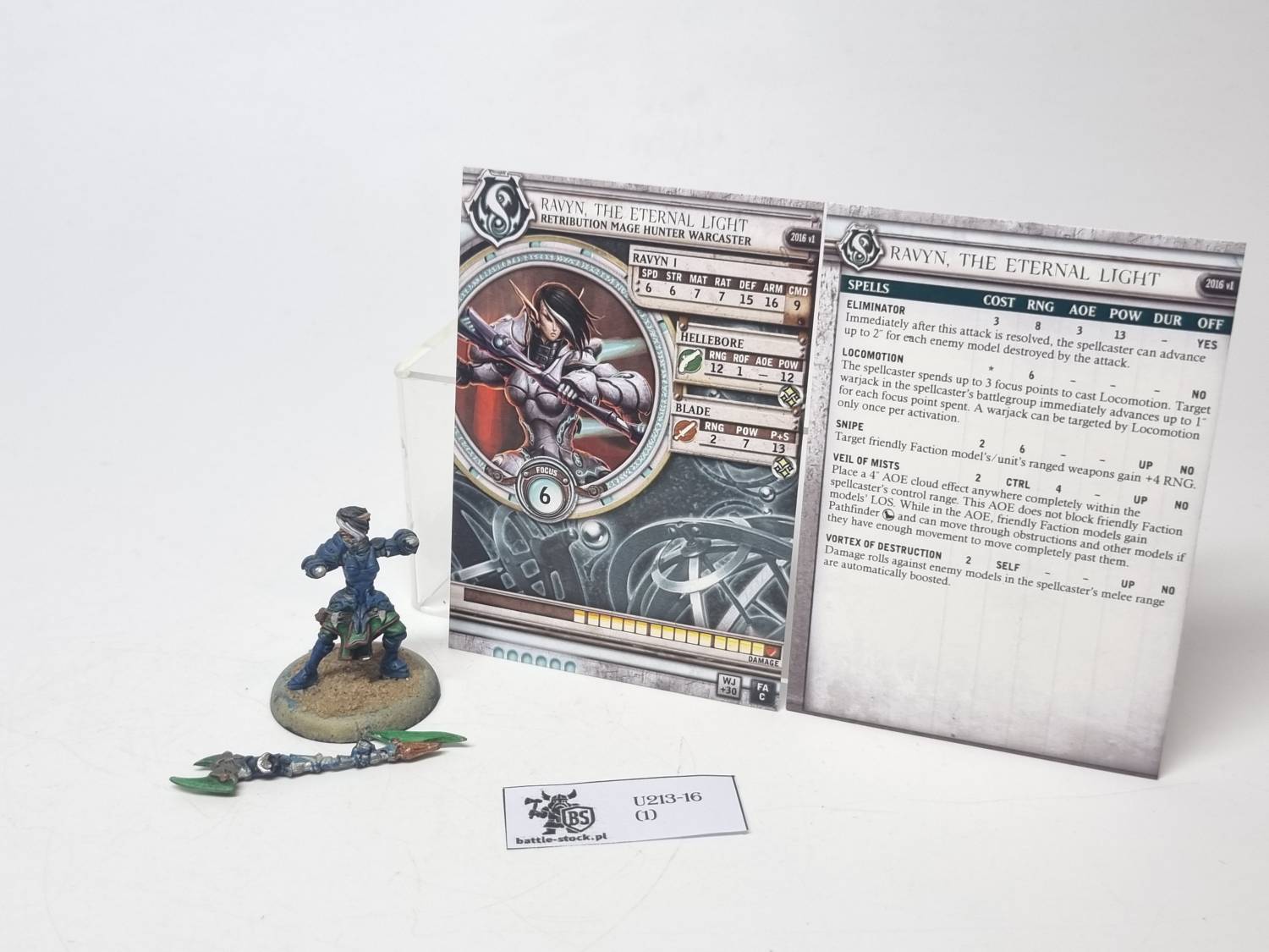warmachine Ravyn, the eternal light