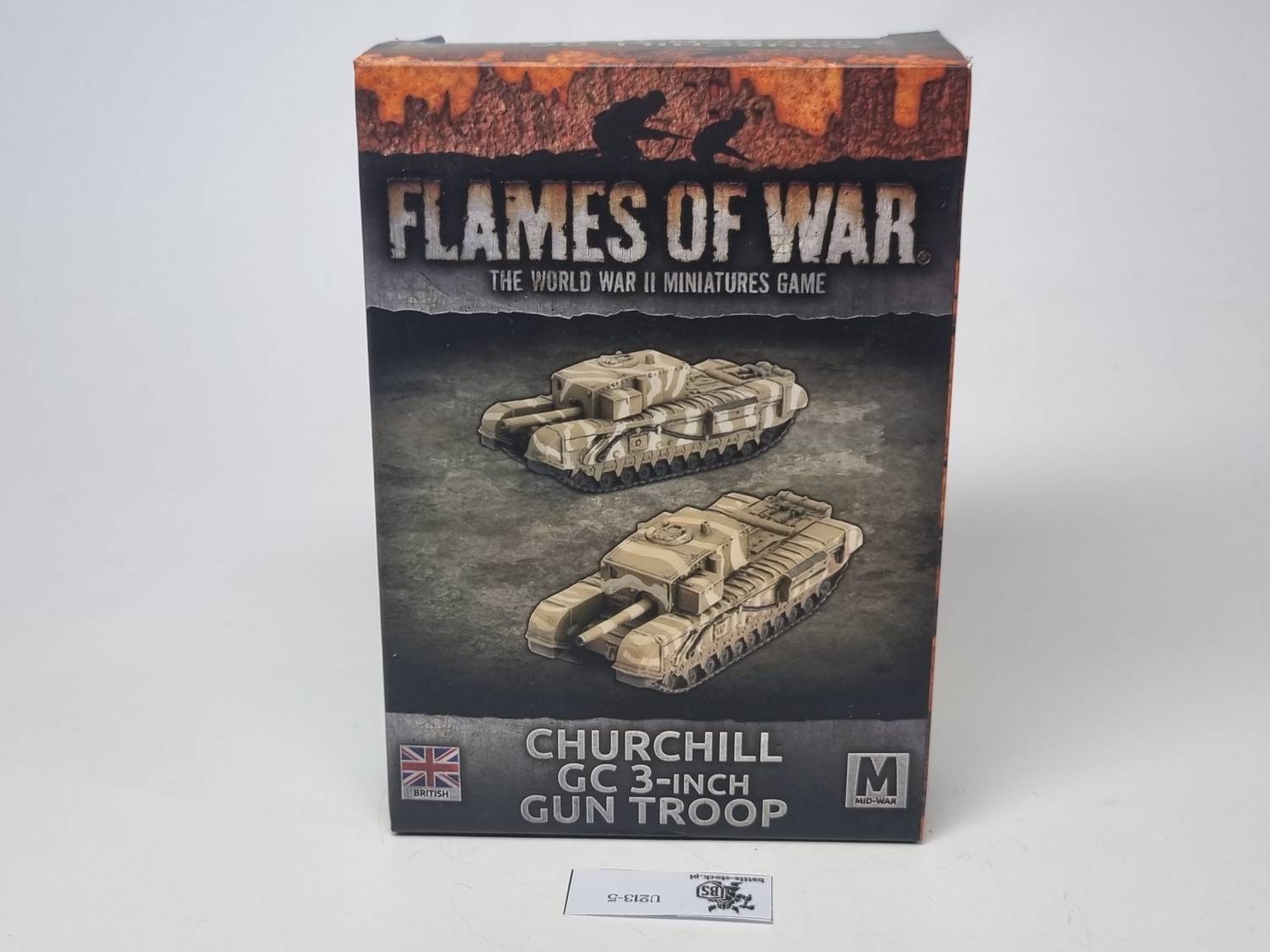 Flames of War: Churchill GC 3-inch Gun Troop
