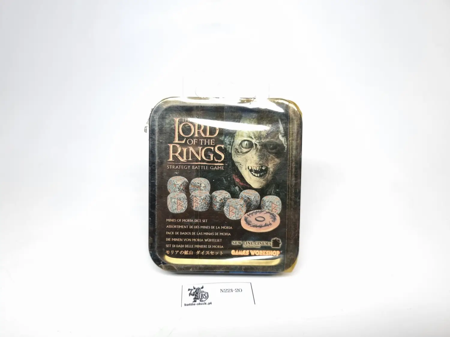 Mines of Moria dice set