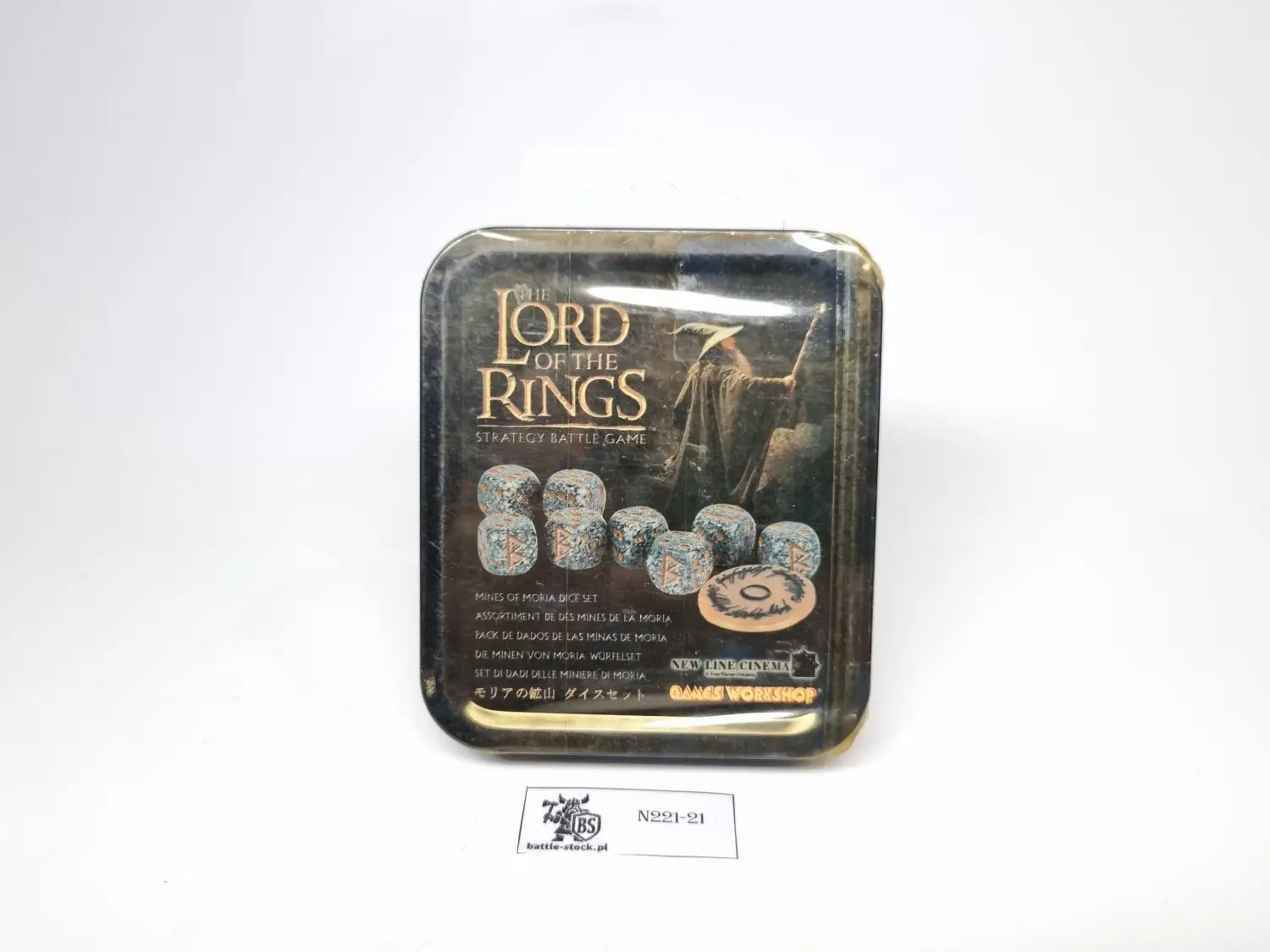 Mines of Moria dice set