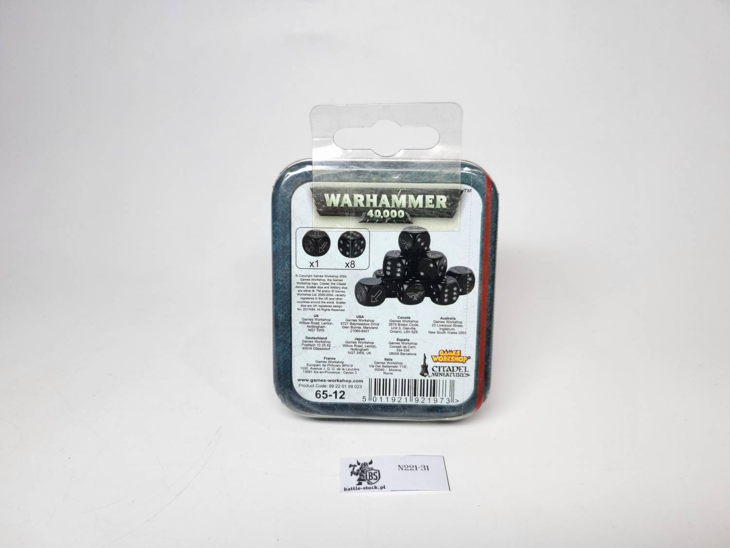 warhammer 40k dice