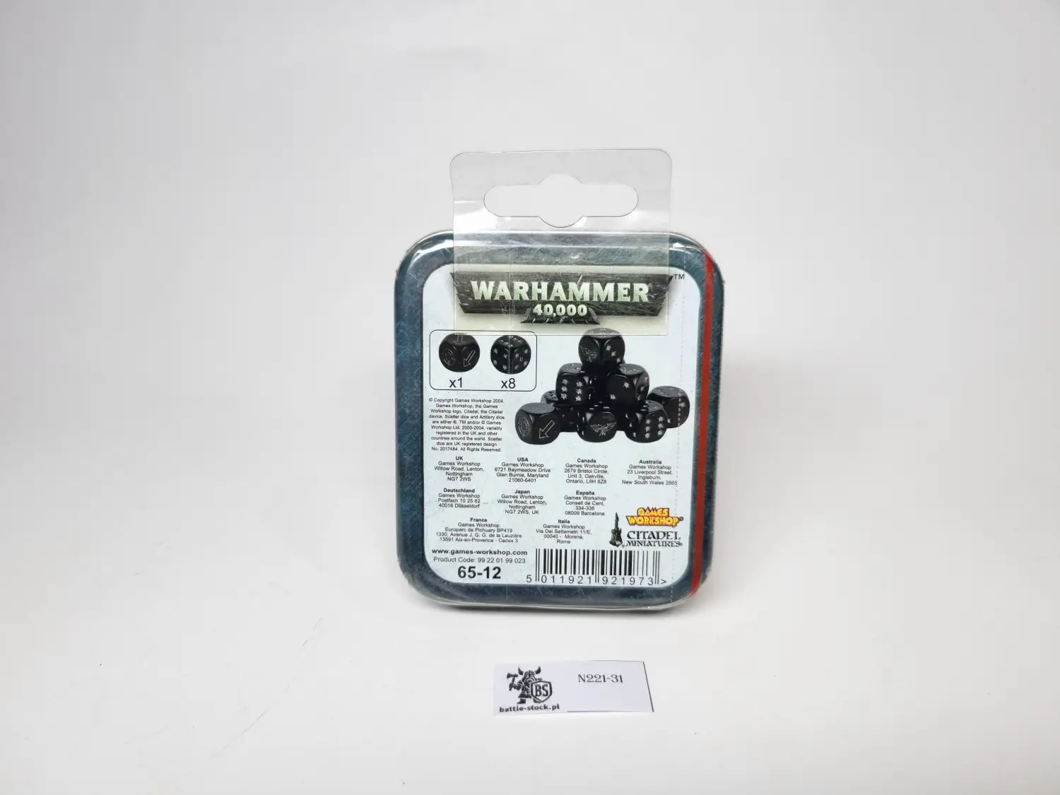 warhammer 40k dice
