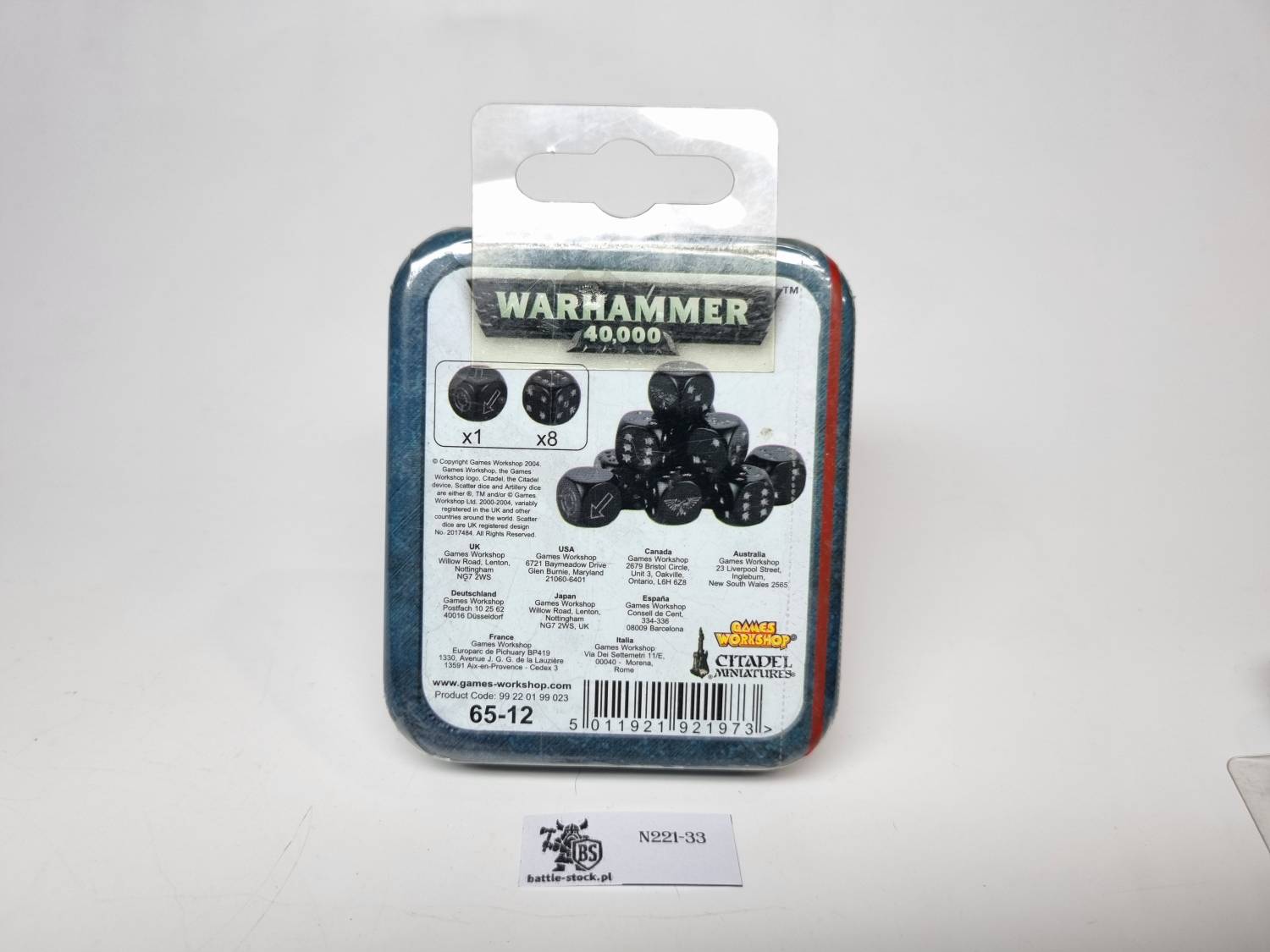 warhammer 40k dice