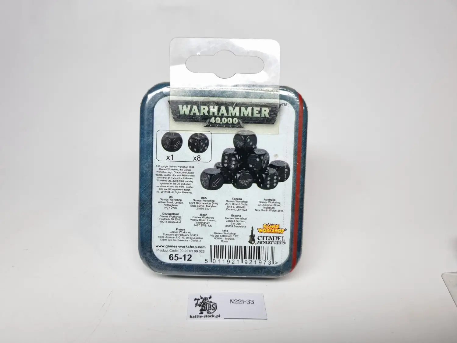 warhammer 40k dice