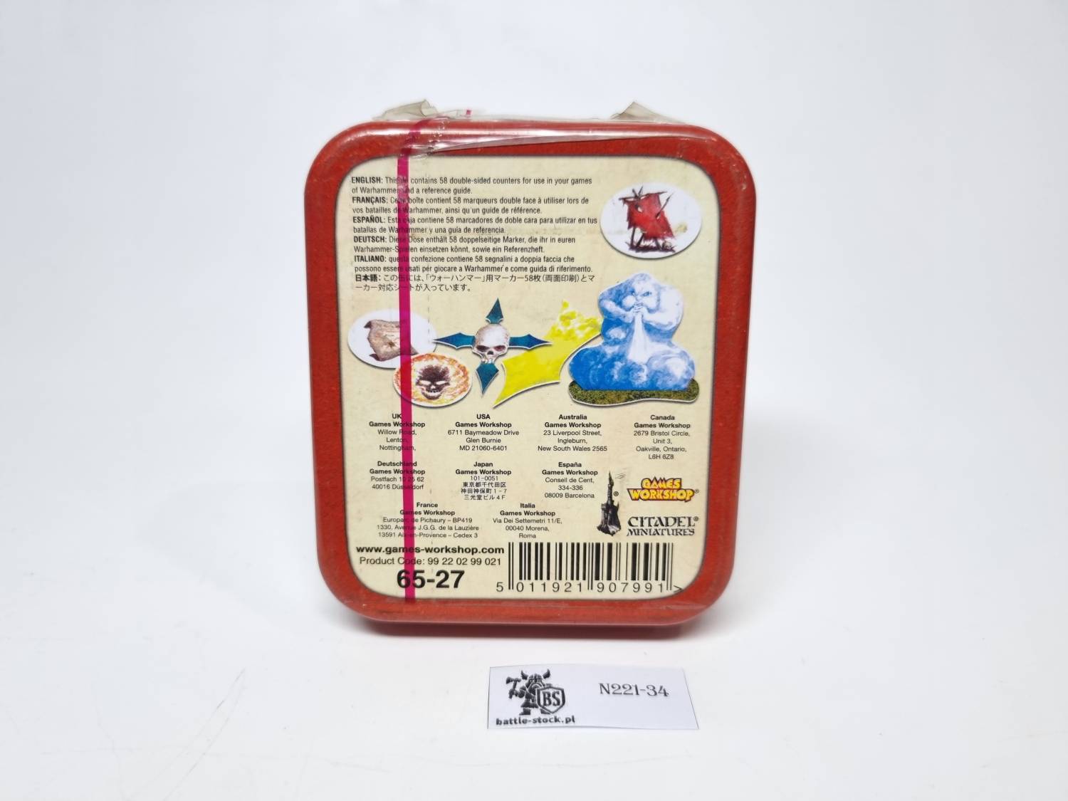 warhammer fantasy battle counter set
