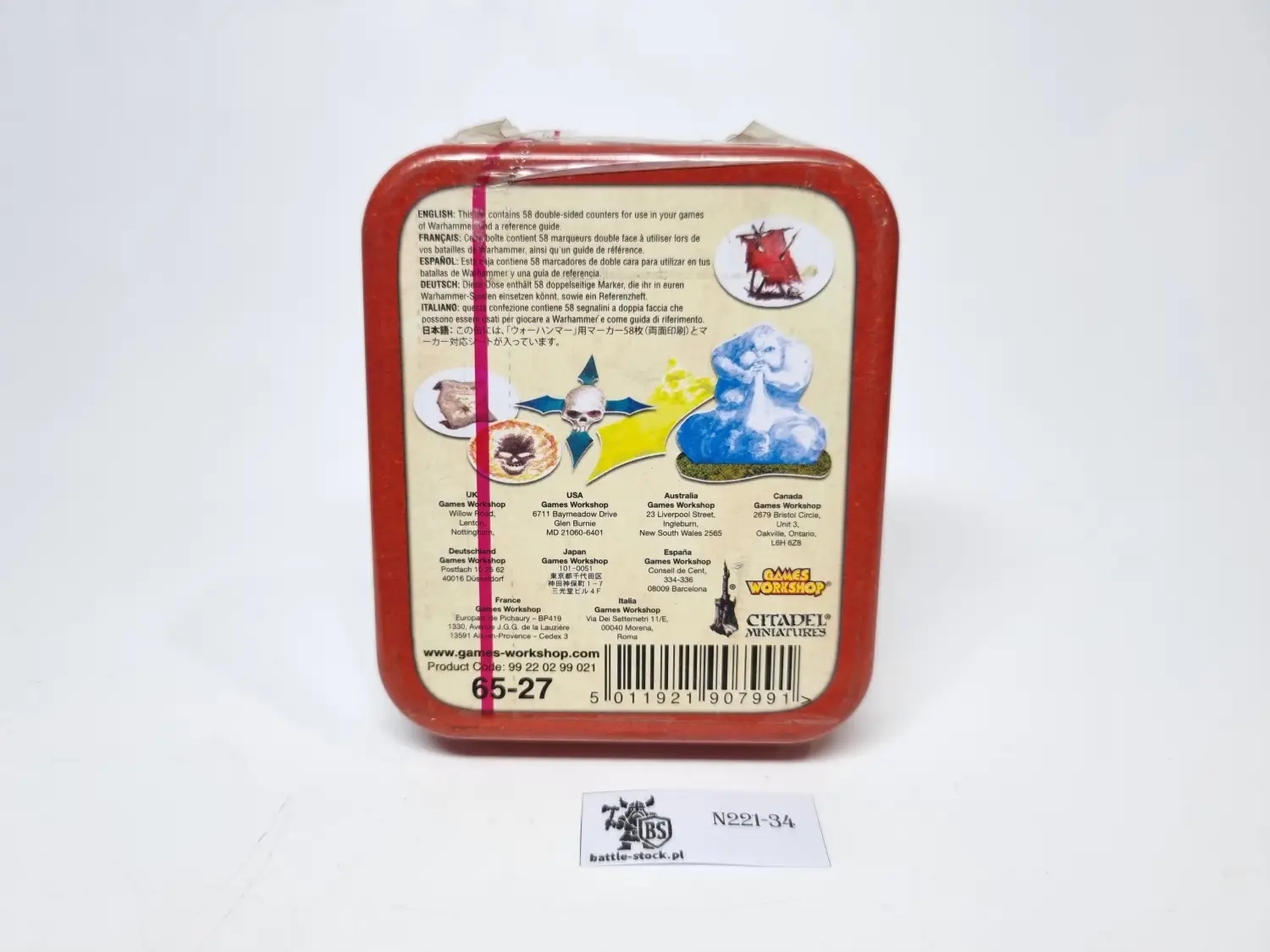 warhammer fantasy battle counter set