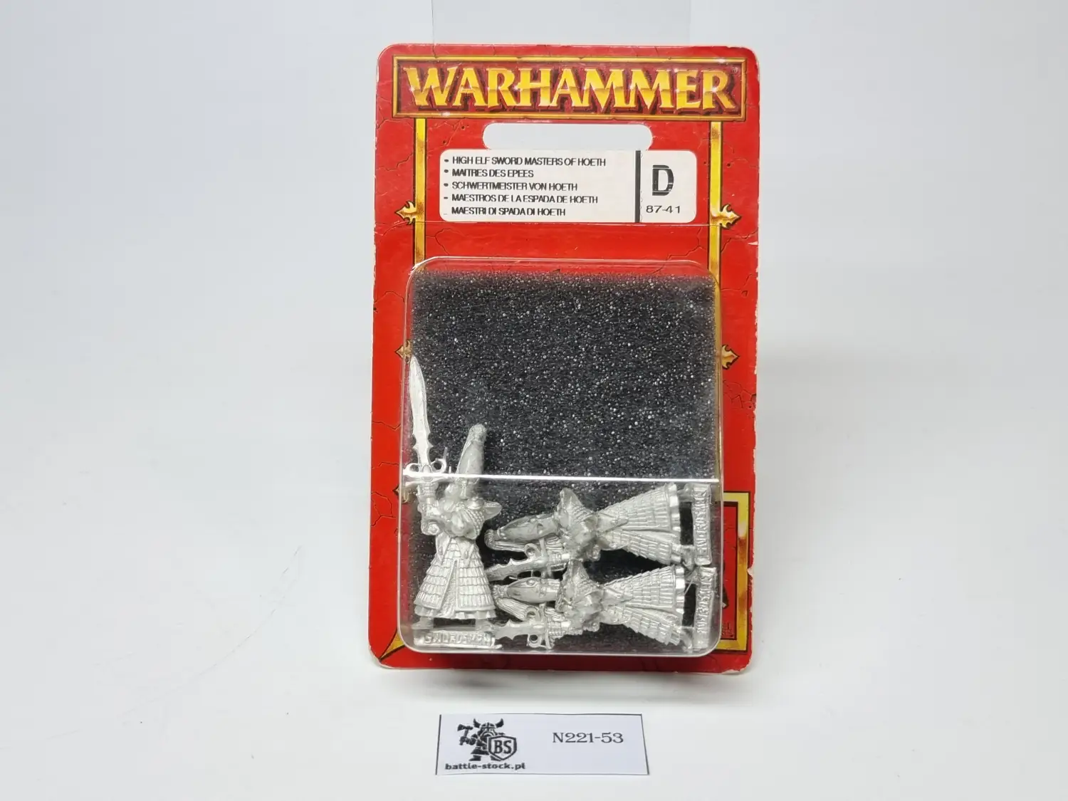 high elf sword masters of hoeth