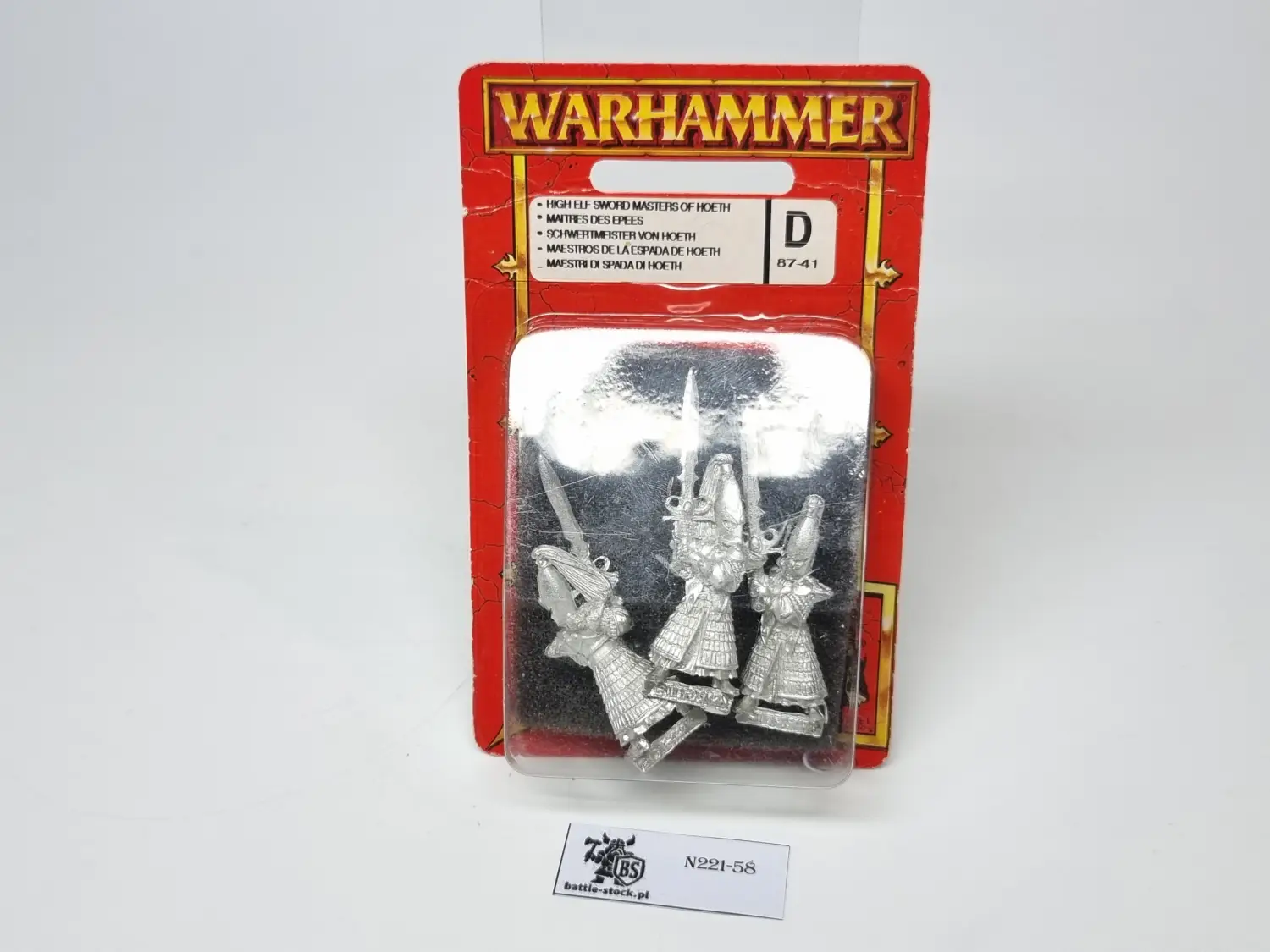 high elf sword masters of hoeth