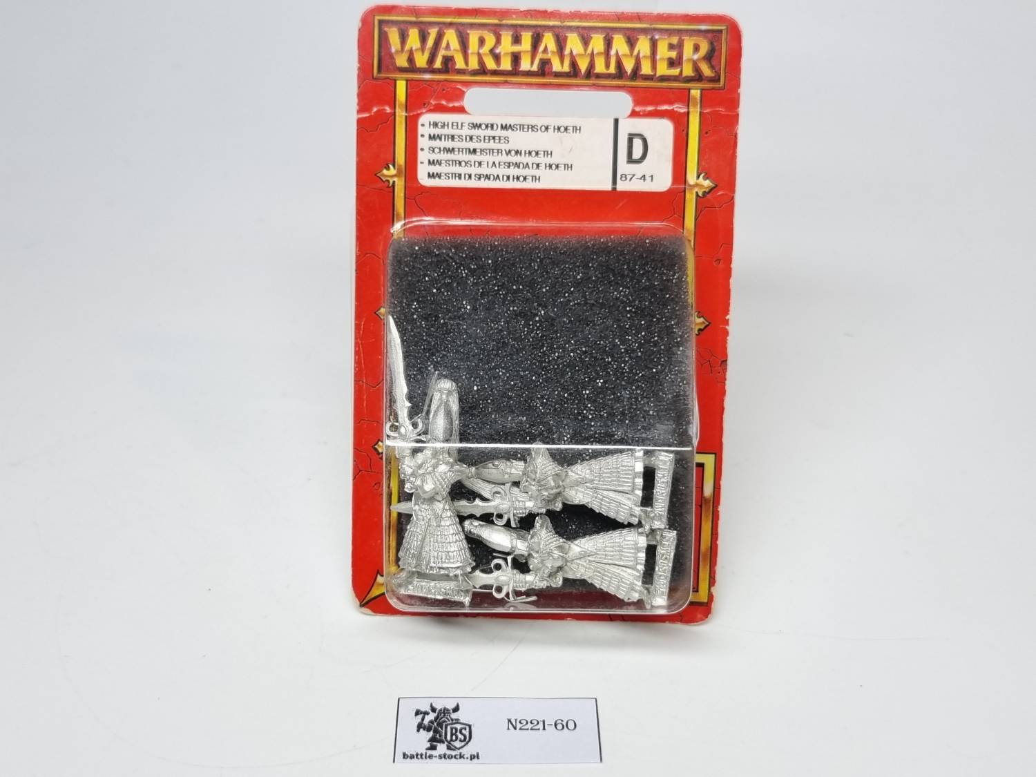 high elf sword masters of hoeth
