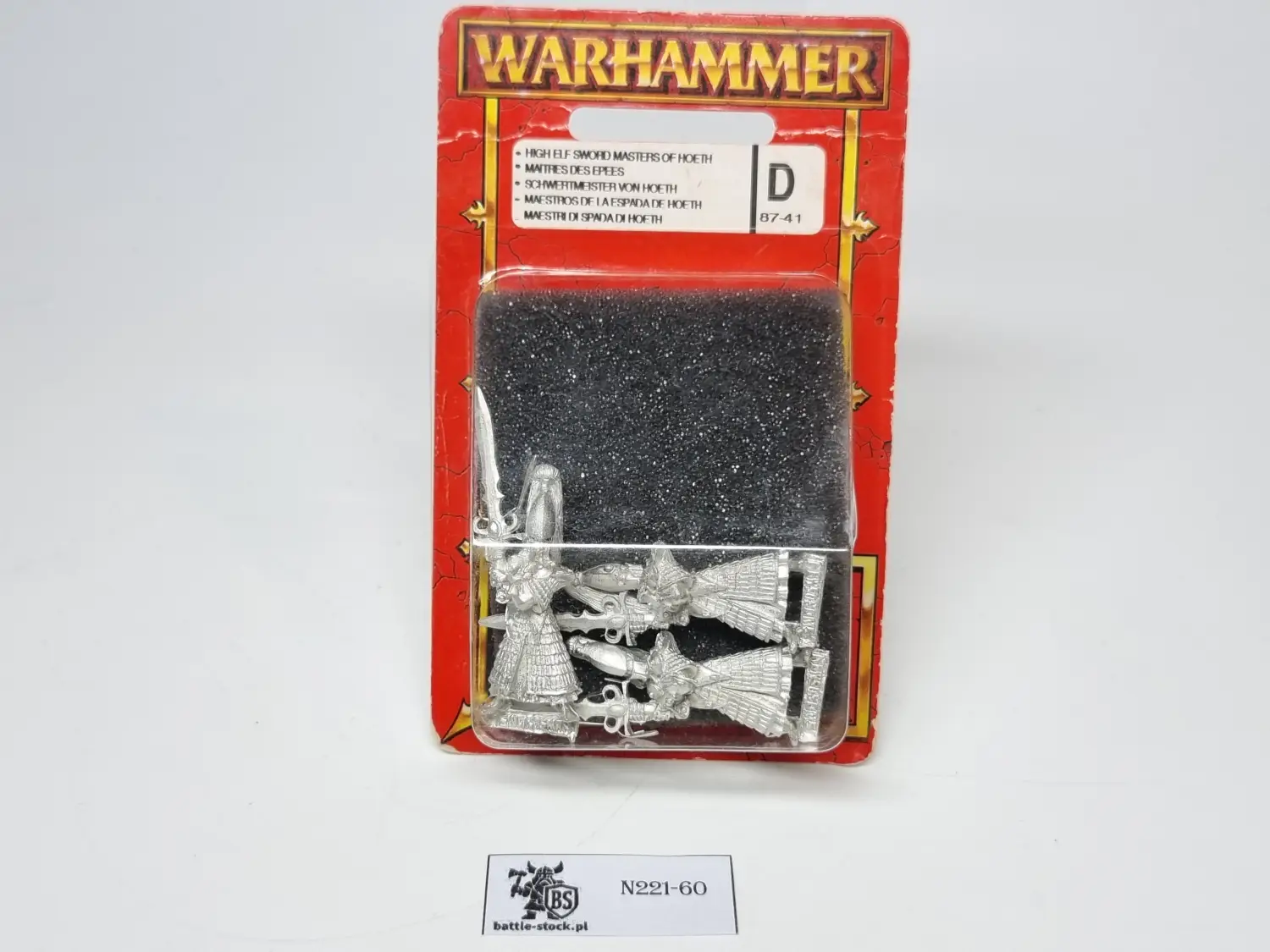 high elf sword masters of hoeth