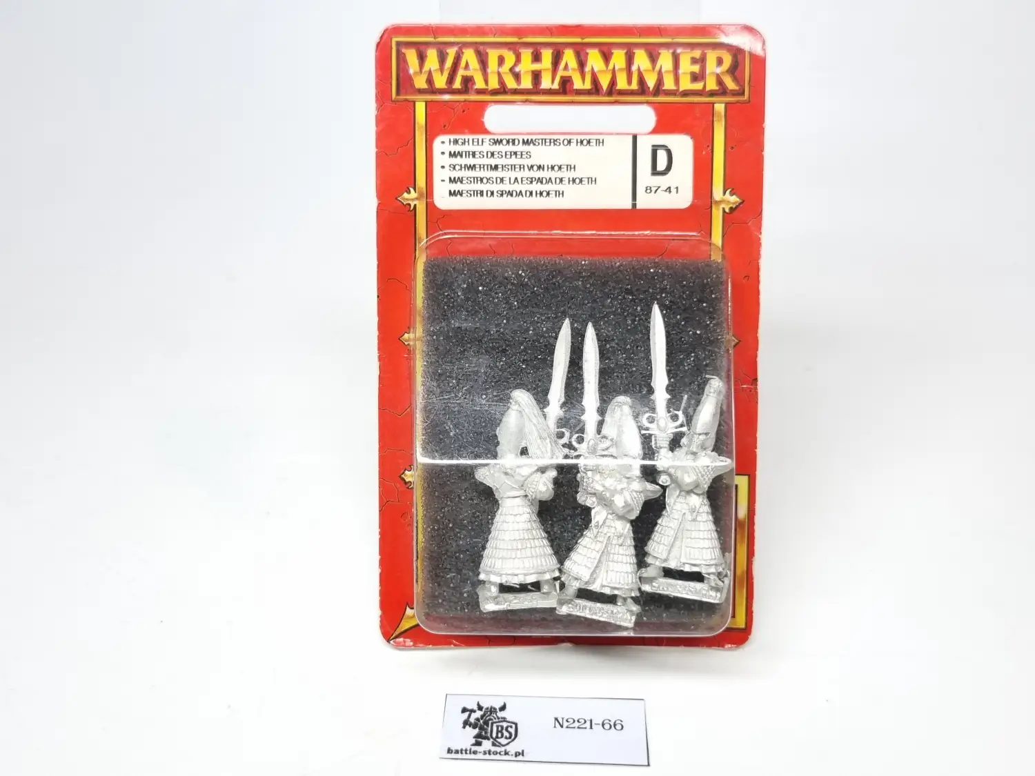 high elf sword masters of hoeth