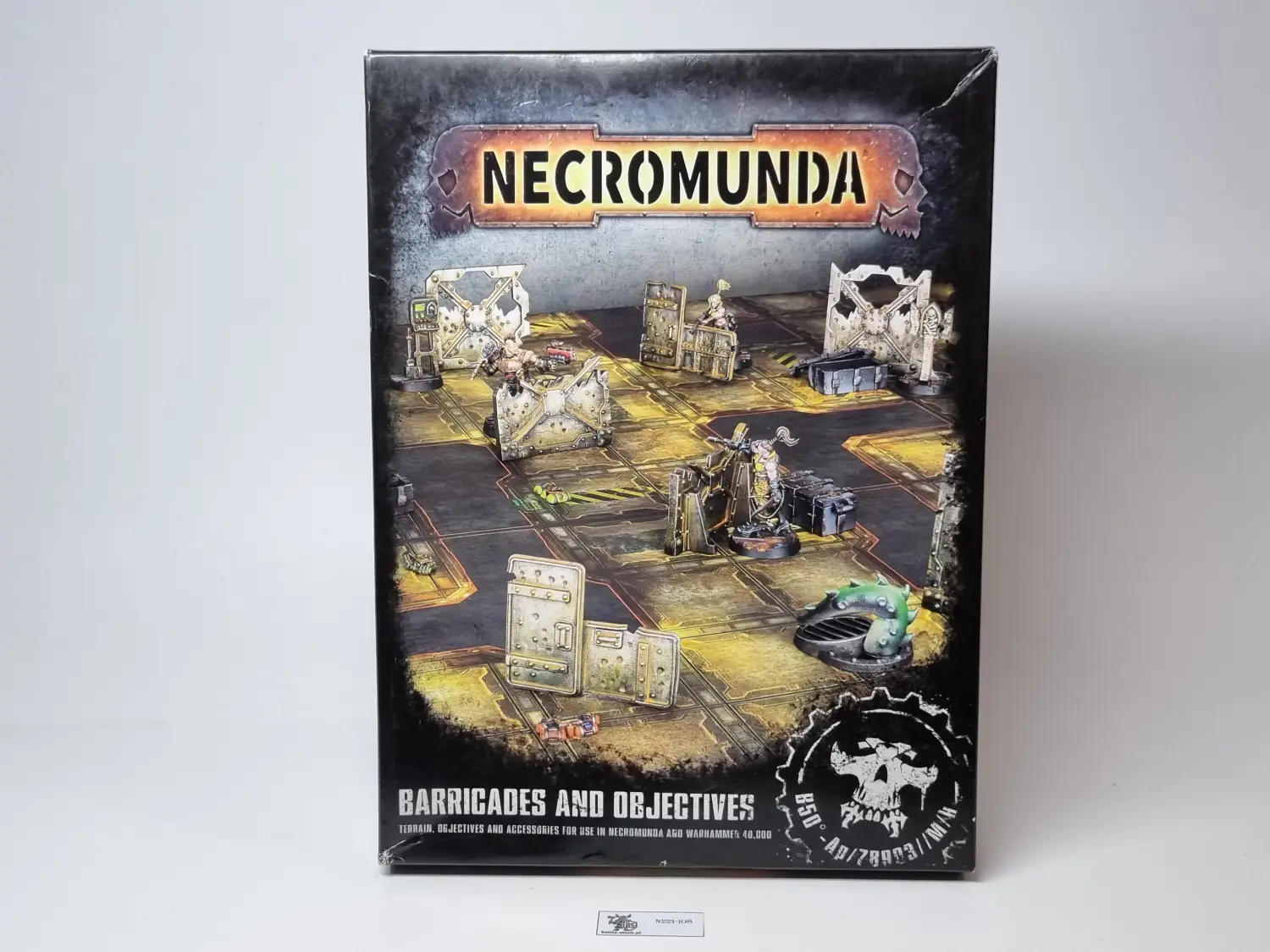 necromunda barricades and objectives i inne