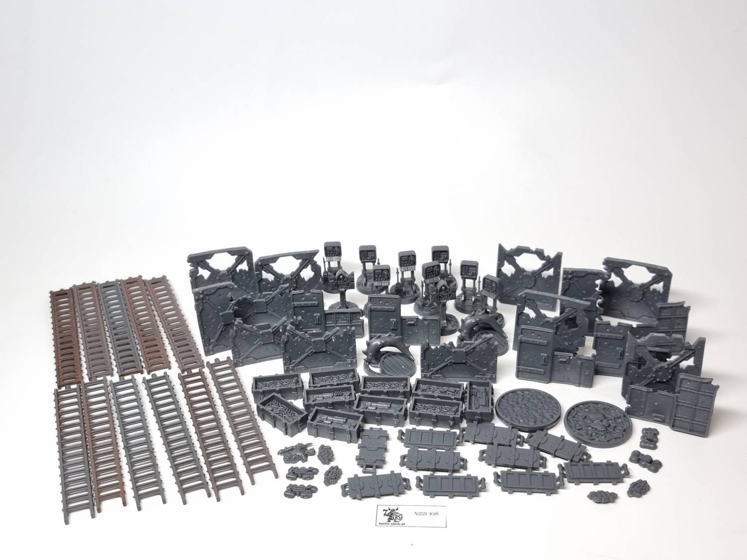 necromunda barricades and objectives i inne
