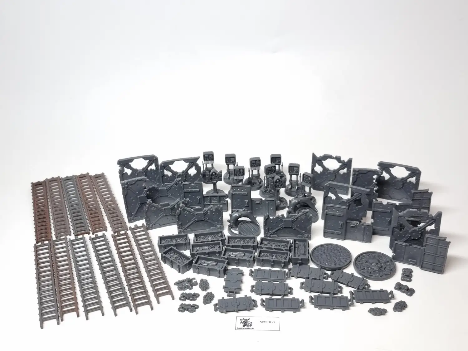 necromunda barricades and objectives i inne