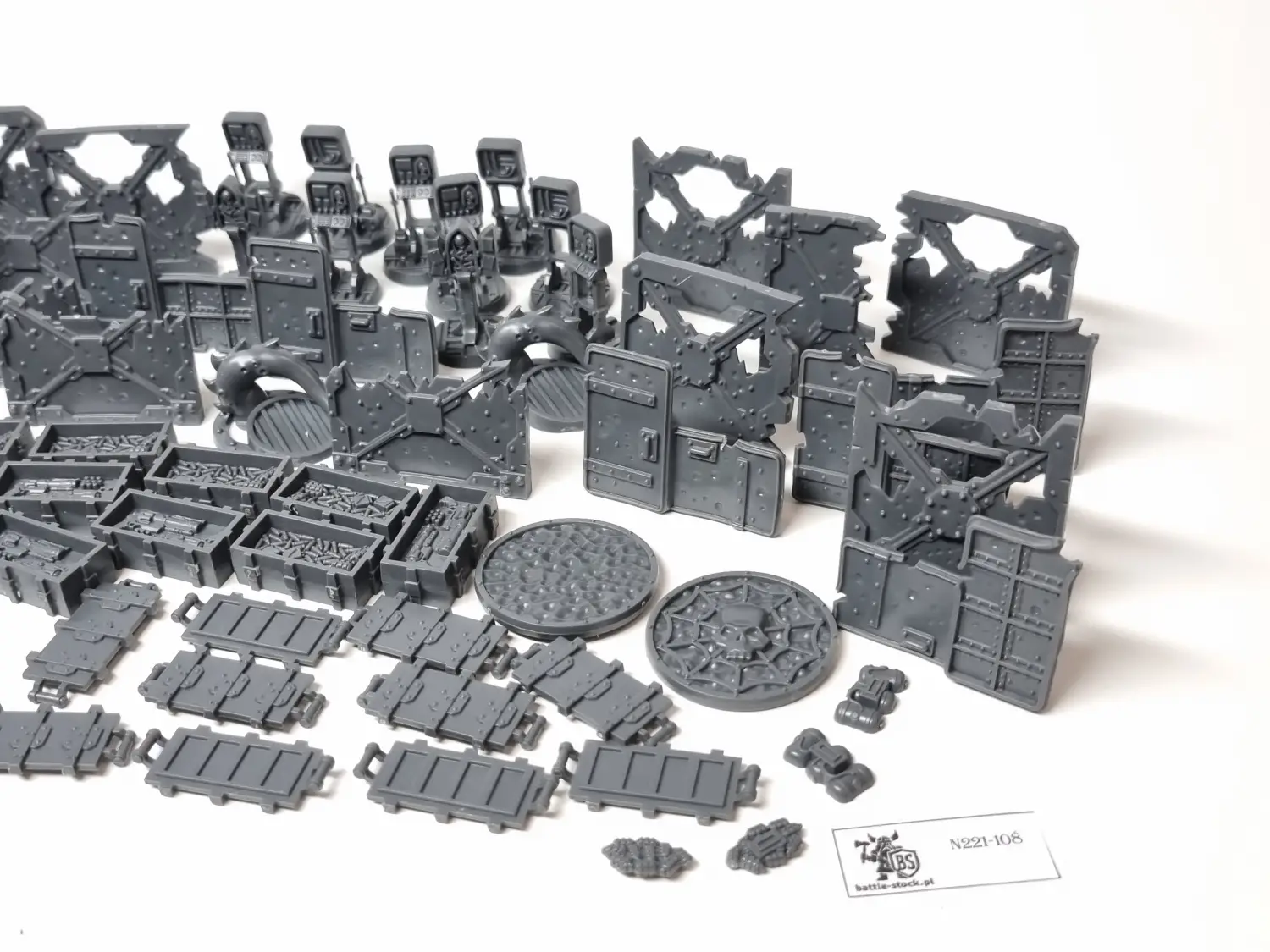 necromunda barricades and objectives i inne