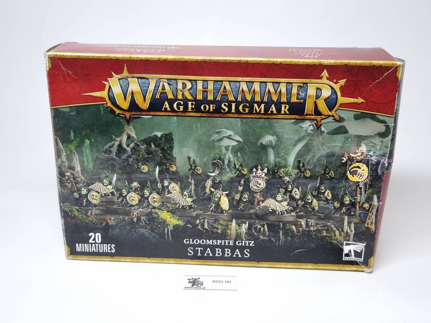 gloomspite gitz stabbas (16 modeli)