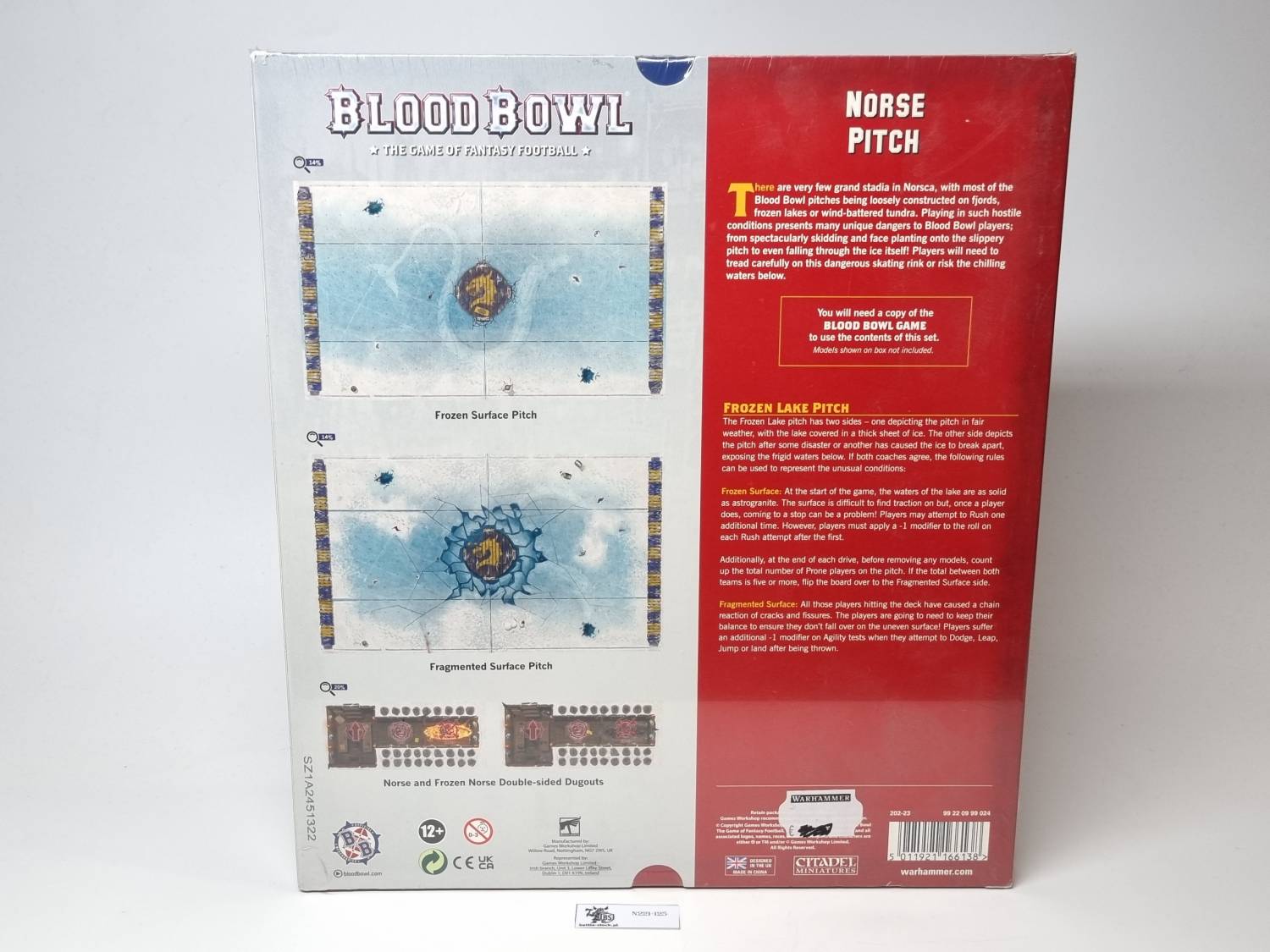 norse pitch double-sided pitch and dugouts