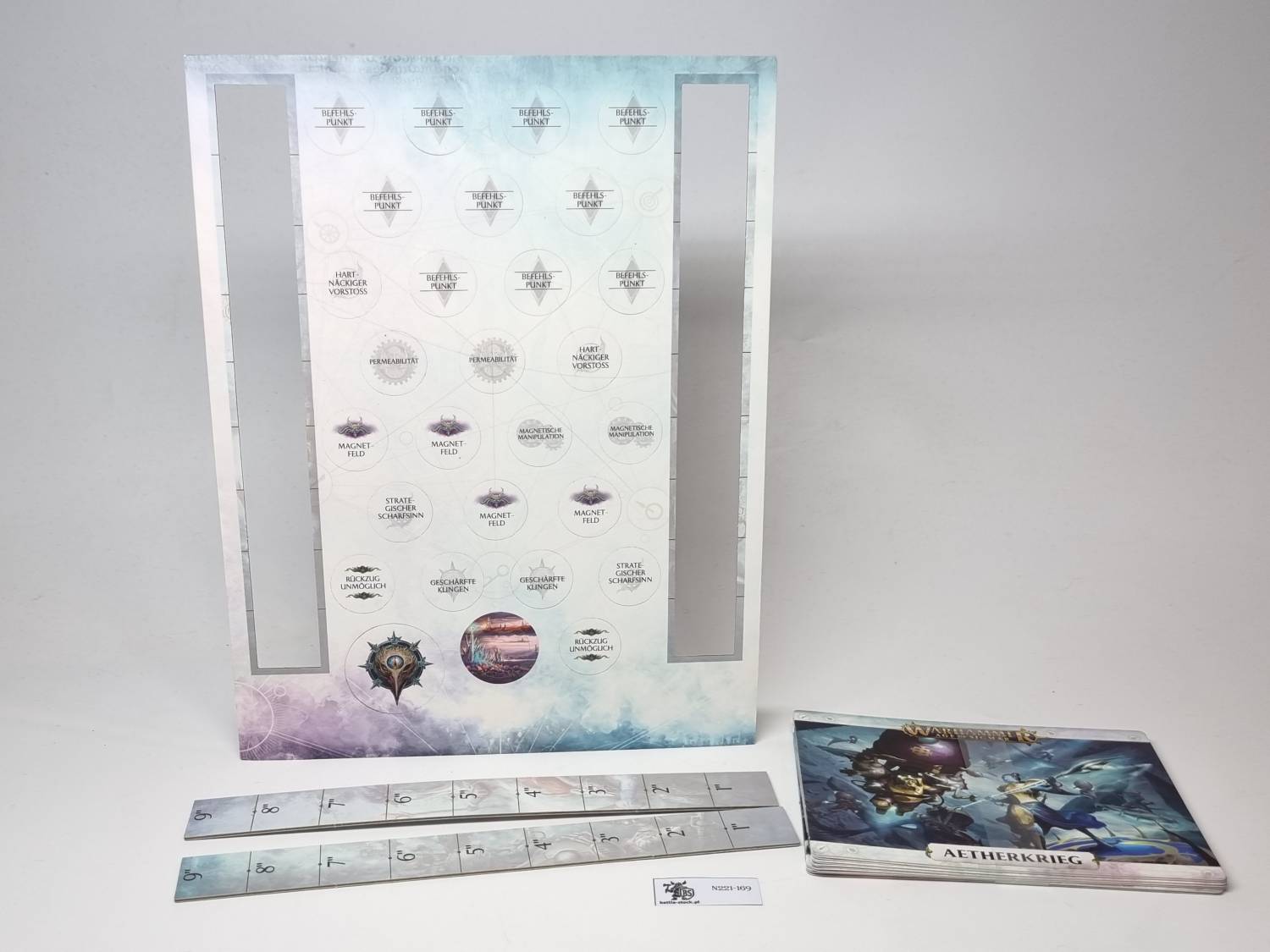 aether war karty i znaczniki niemieckie