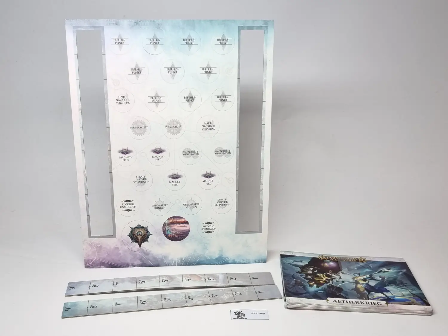 aether war karty i znaczniki niemieckie