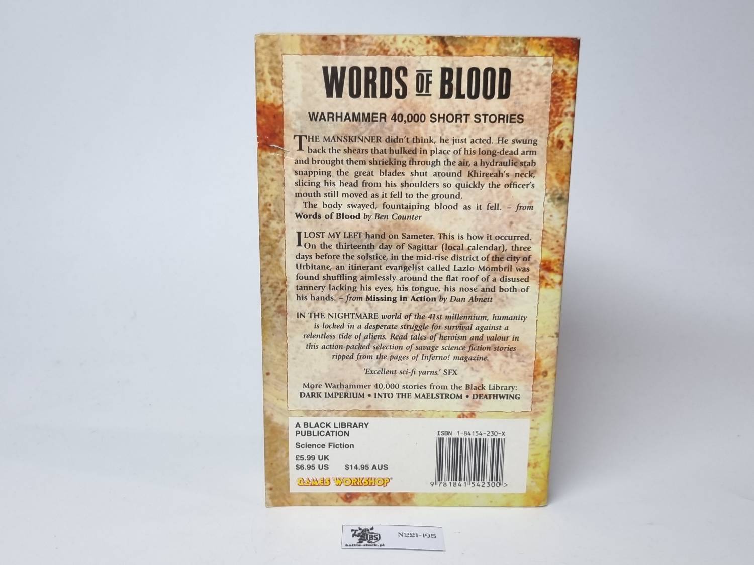 words of blood
