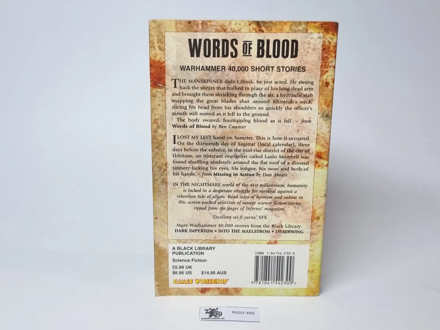 words of blood