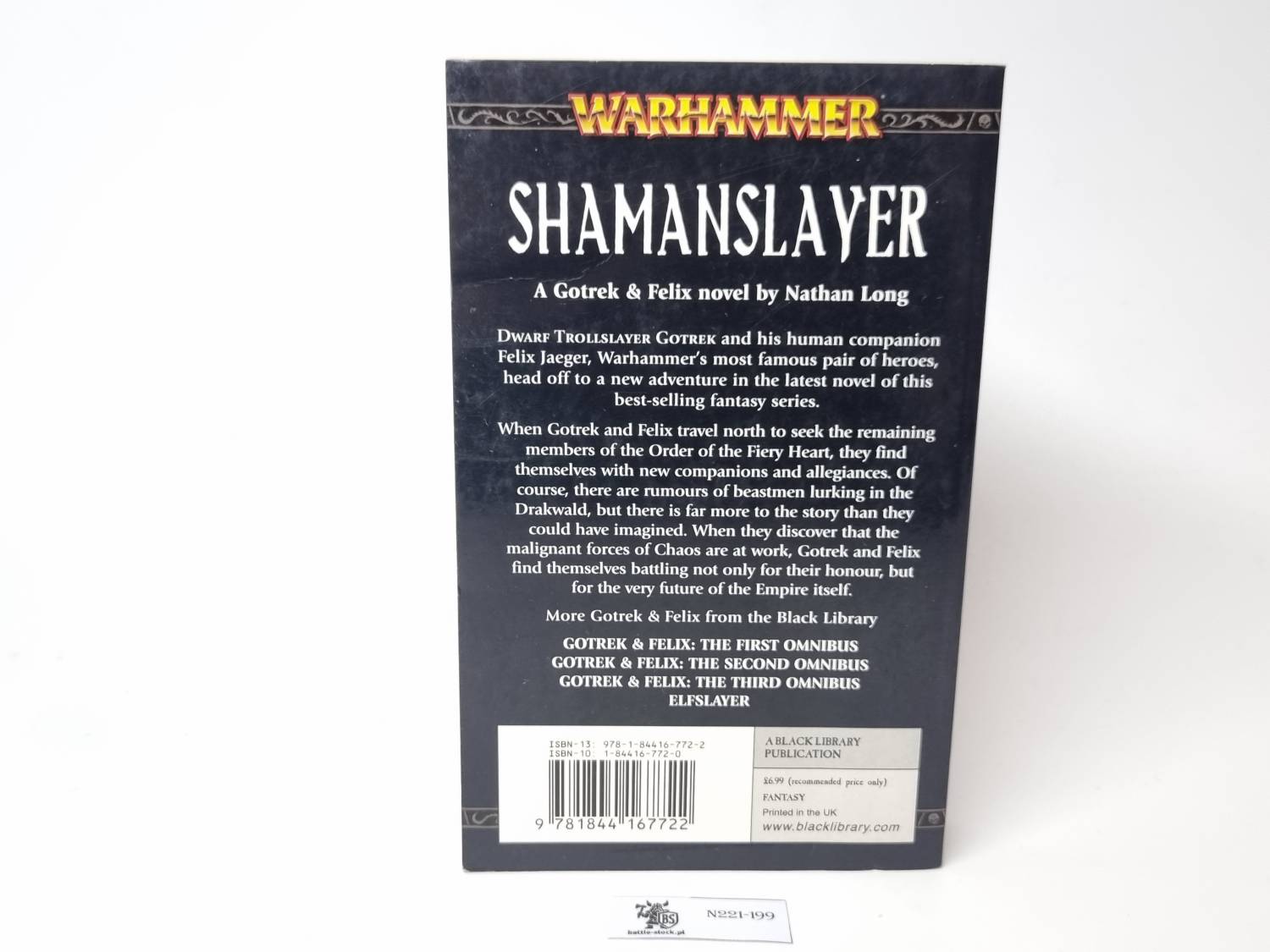 shamanslayer (gotrek &amp; felix)